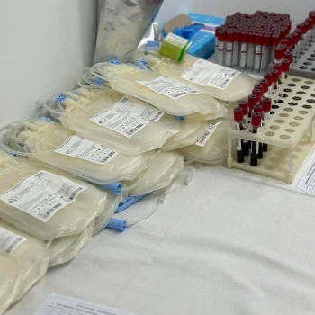 Контейнер для крові з розчином  ЦФДА-1 подвійний  в модифікації 450/450 без порту для пробірок (DC-450NG)