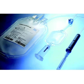 Контейнер для крови с раствором ЦФДА-1 двойной в модификации 250/250 с портом для пробирок (DC-250SS)