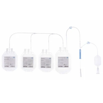 Контейнер для крови с раствором ЦФДА-1 в модификации 450/450/450/450 с портом для пробирок (QC-450SS)